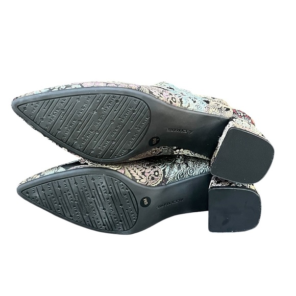 Alex Marie Tionna Block Heel Booties Brocade Size 6 - Picture 6 of 8